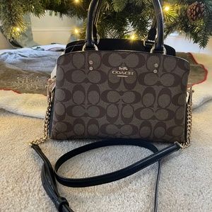 NWT COACH-Lillie Carryall In Colorblock Signature Canvas